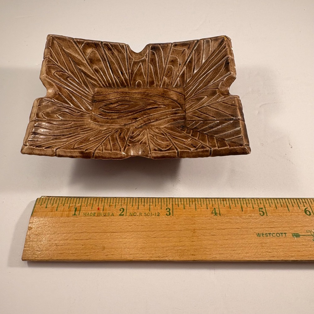 Vintage Studio Pottery Brutalist Ceramic Sculptural Dish Tray Signed Field - Picture 8 of 10